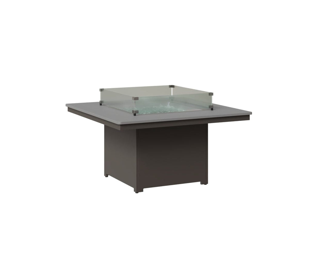 Numa 47" Sq Fire Pit Rockwood Outdoor Furniture MGP Fog MGP Graphite 