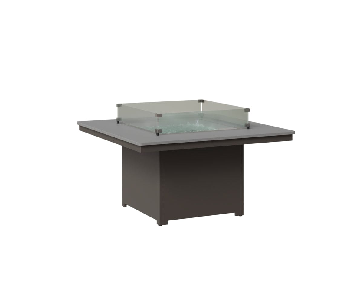 Numa 47" Sq Fire Pit Rockwood Outdoor Furniture MGP Fog MGP Graphite 