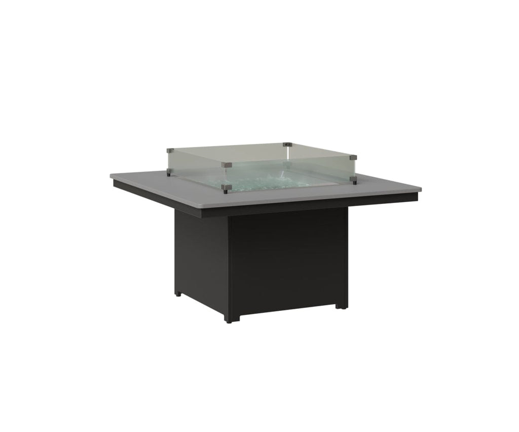Numa 47" Sq Fire Pit Rockwood Outdoor Furniture MGP Fog MGP Black 