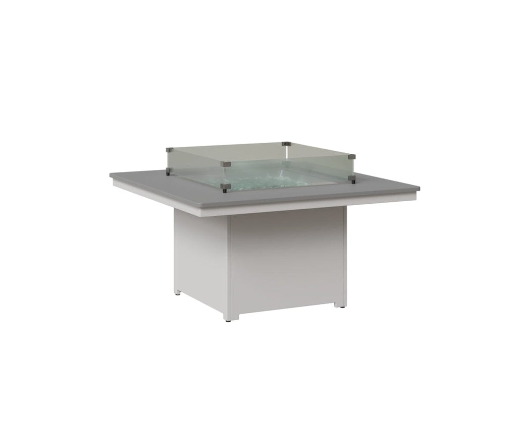 Numa 47" Sq Fire Pit Rockwood Outdoor Furniture MGP Fog MGP White 