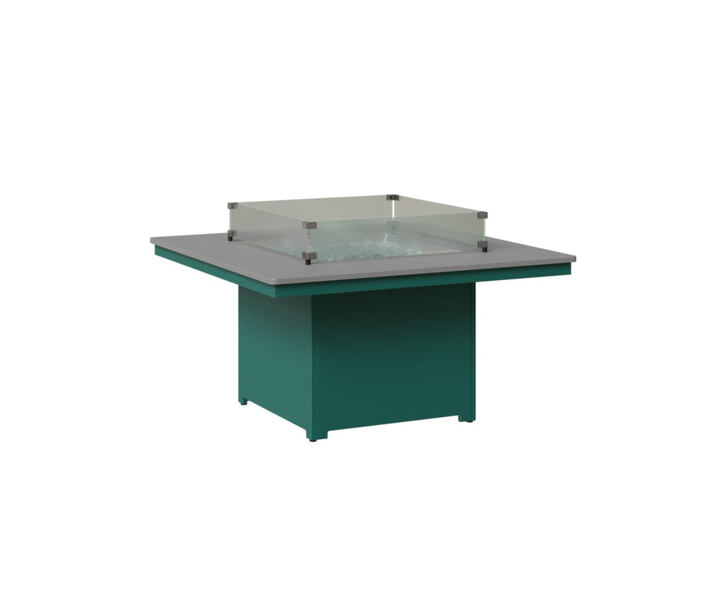 Numa 47" Sq Fire Pit Rockwood Outdoor Furniture MGP Fog MGP Teal 