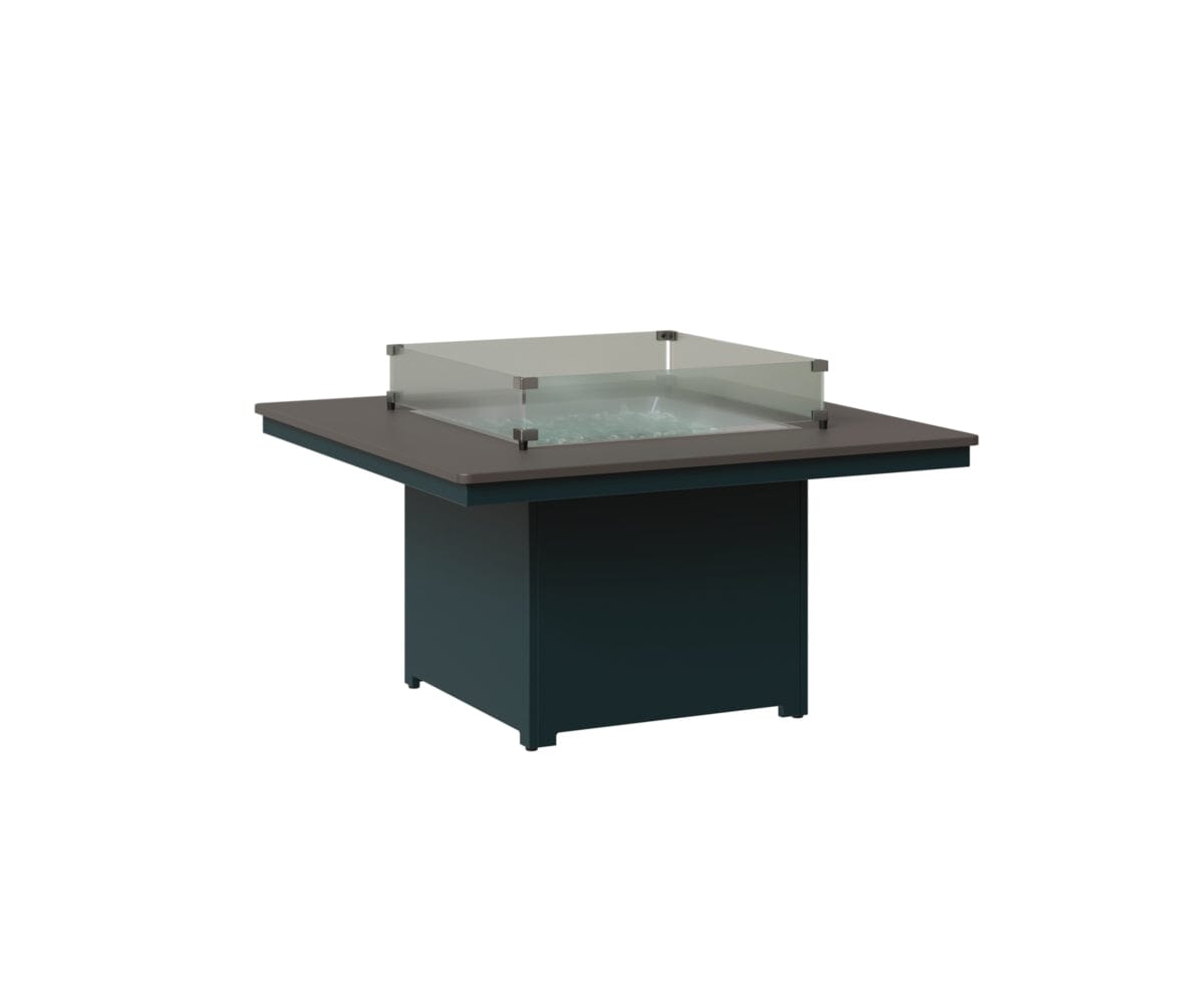 Numa 47" Sq Fire Pit Rockwood Outdoor Furniture MGP Graphite MGP Berry 