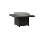 Numa 47" Sq Fire Pit Rockwood Outdoor Furniture MGP Graphite MGP Black 