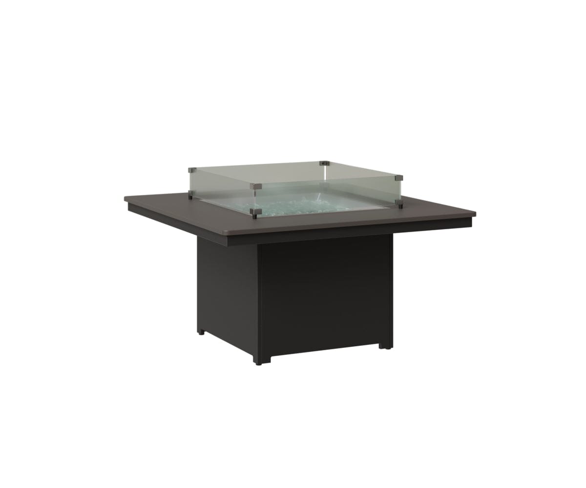 Numa 47" Sq Fire Pit Rockwood Outdoor Furniture MGP Graphite MGP Black 