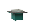 Numa 47" Sq Fire Pit Rockwood Outdoor Furniture MGP Graphite MGP Teal 