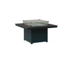 Numa 47" Sq Fire Pit Rockwood Outdoor Furniture MGP Black MGP Berry 