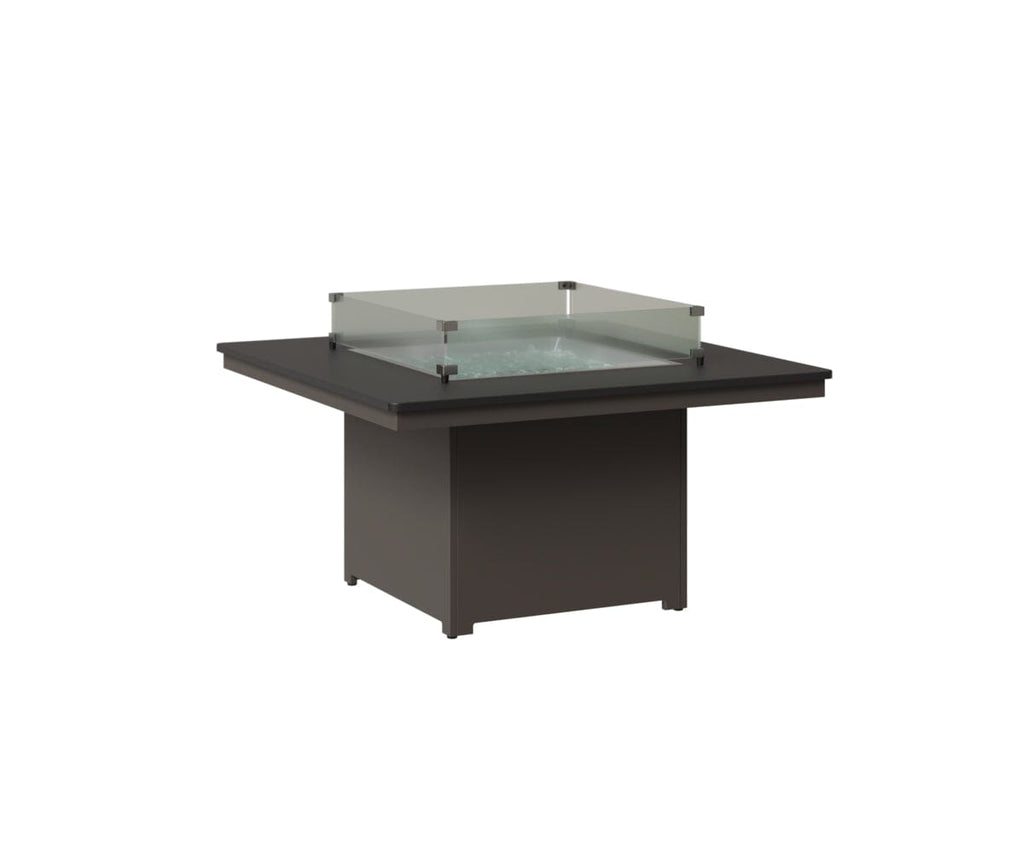 Numa 47" Sq Fire Pit Rockwood Outdoor Furniture MGP Black MGP Graphite 