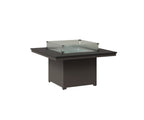 Numa 47" Sq Fire Pit Rockwood Outdoor Furniture MGP Black MGP Graphite 