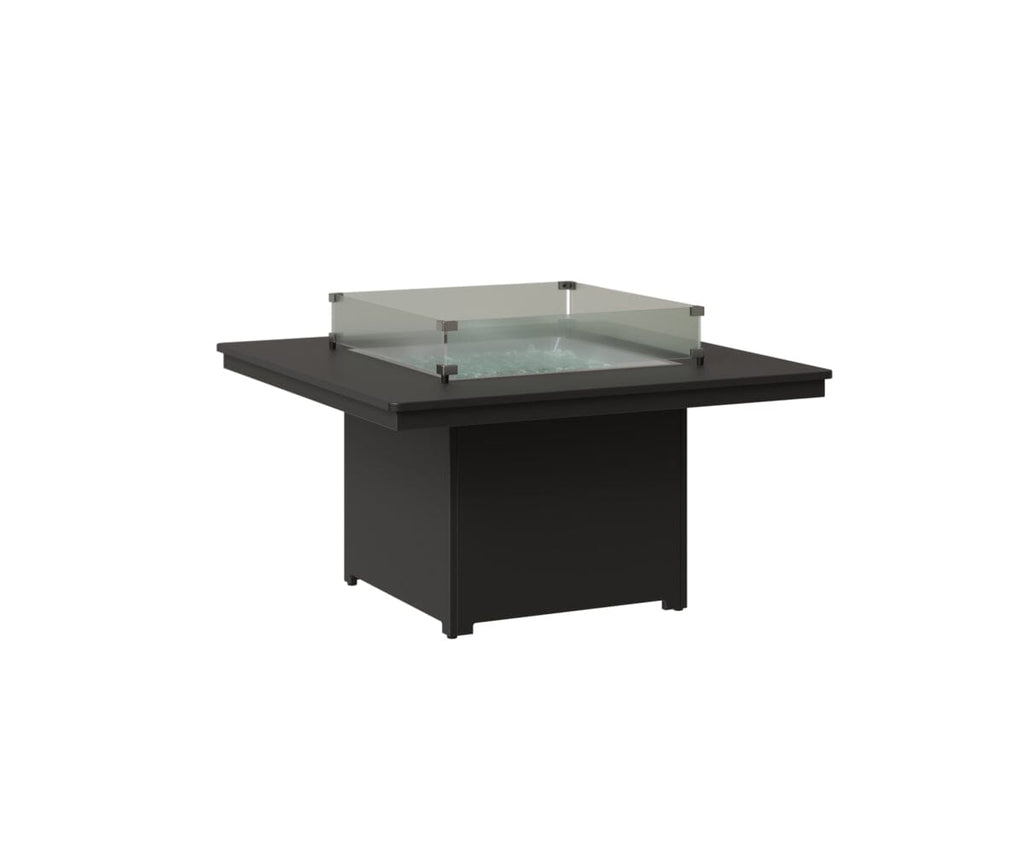 Numa 47" Sq Fire Pit Rockwood Outdoor Furniture MGP Black MGP Black 