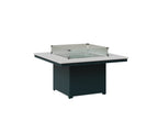 Numa 47" Sq Fire Pit Rockwood Outdoor Furniture MGP White MGP Berry 