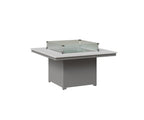Numa 47" Sq Fire Pit Rockwood Outdoor Furniture MGP White MGP Fog 