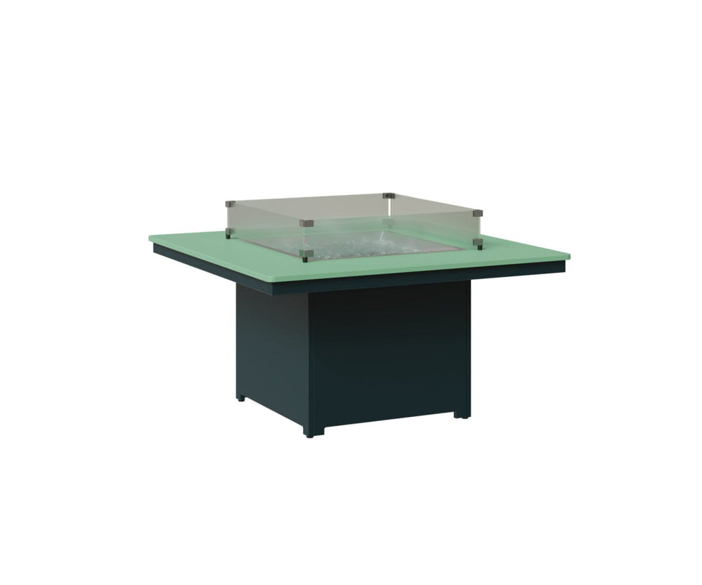 Numa 47" Sq Fire Pit Rockwood Outdoor Furniture MGP Mint MGP Berry 