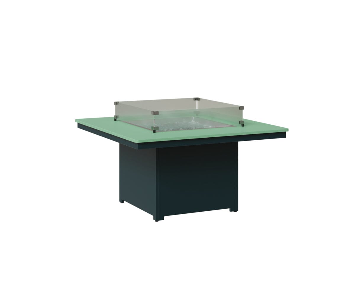 Numa 47" Sq Fire Pit Rockwood Outdoor Furniture MGP Mint MGP Berry 