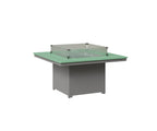 Numa 47" Sq Fire Pit Rockwood Outdoor Furniture MGP Mint MGP Fog 