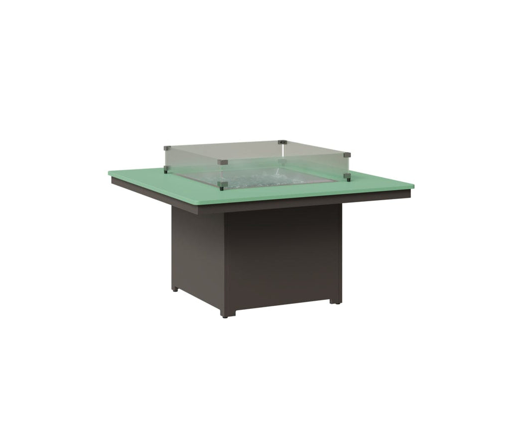 Numa 47" Sq Fire Pit Rockwood Outdoor Furniture MGP Mint MGP Graphite 