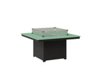Numa 47" Sq Fire Pit Rockwood Outdoor Furniture MGP Mint MGP Black 
