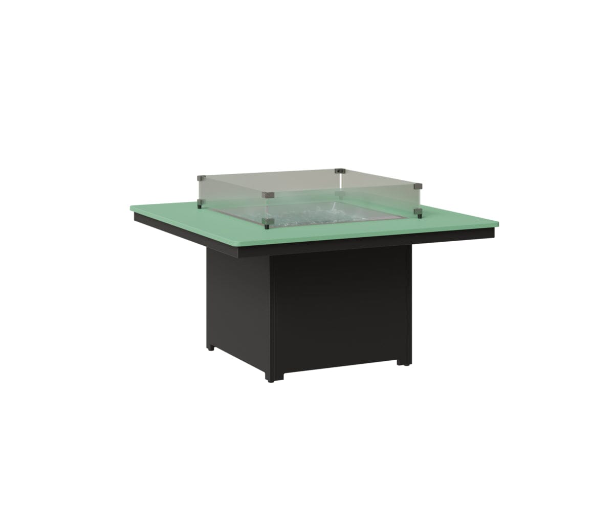 Numa 47" Sq Fire Pit Rockwood Outdoor Furniture MGP Mint MGP Black 