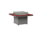 Numa 47" Sq Fire Pit Rockwood Outdoor Furniture MGP Red MGP Fog 