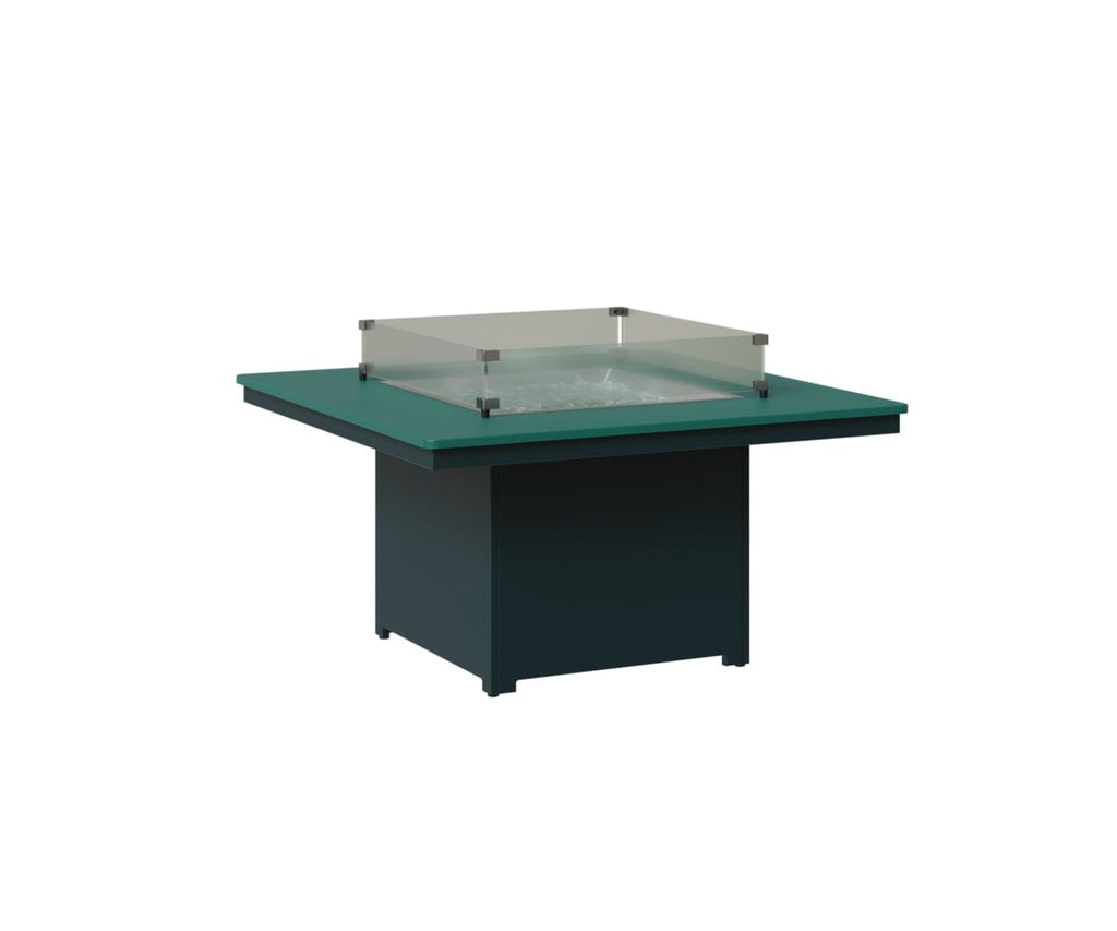 Numa 47" Sq Fire Pit Rockwood Outdoor Furniture MGP Teal MGP Berry 
