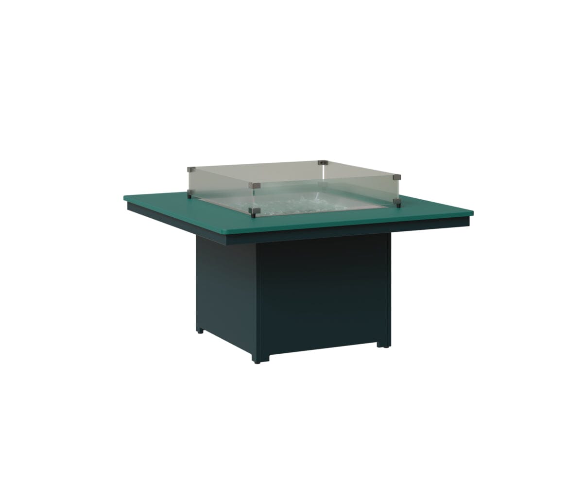 Numa 47" Sq Fire Pit Rockwood Outdoor Furniture MGP Teal MGP Berry 