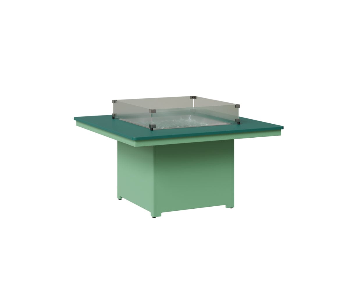 Numa 47" Sq Fire Pit Rockwood Outdoor Furniture MGP Teal MGP Mint 