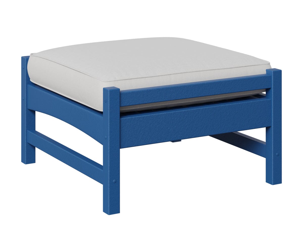 Camden Ottoman Rockwood Outdoor Furniture Pacific Blue 