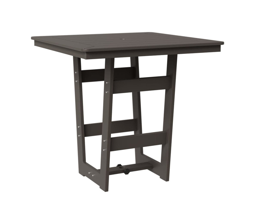 Hudson Hammered Finish 40" x 40" Square Table - Bar Height Rockwood Outdoor Furniture 