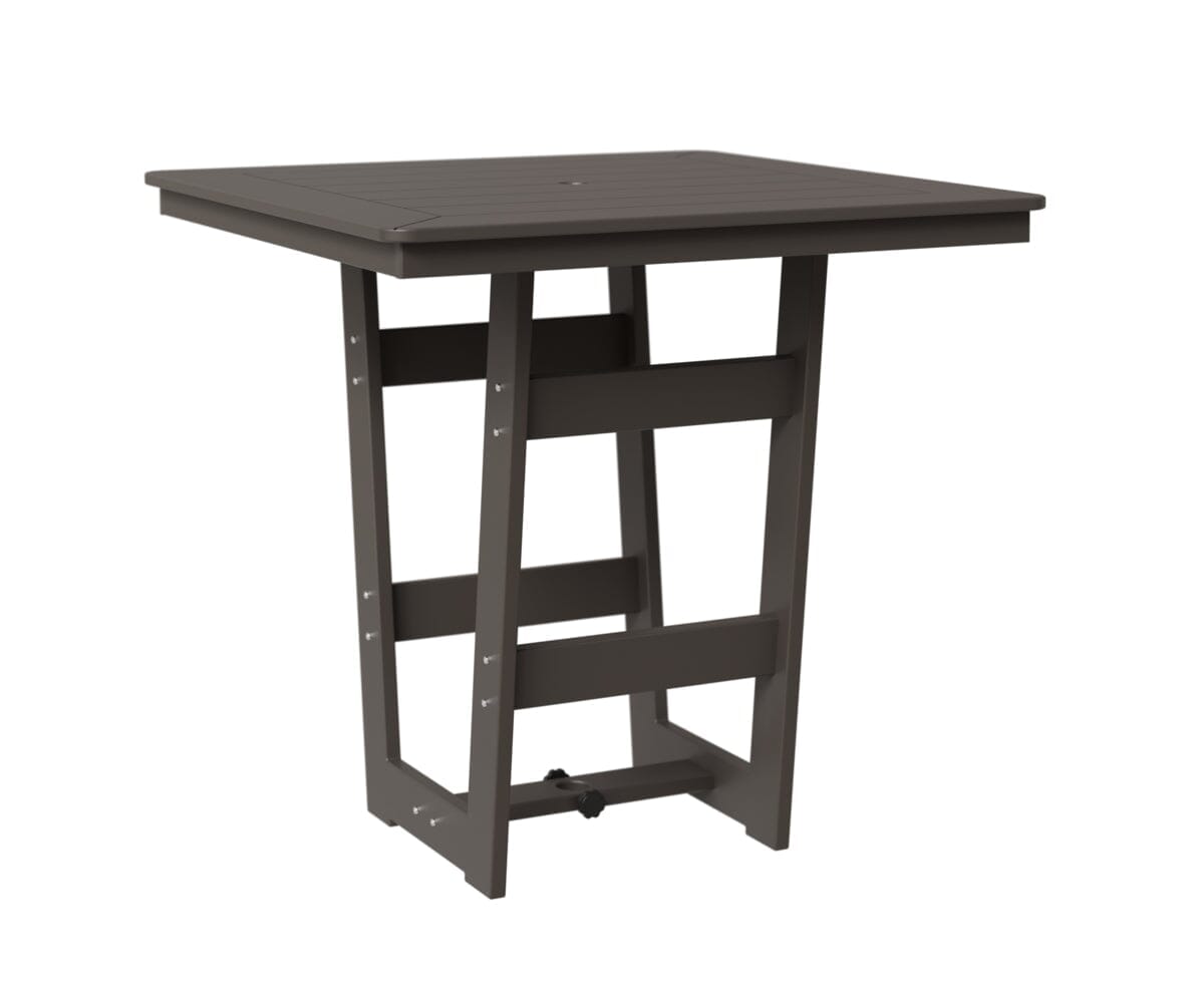 Hudson Hammered Finish 40" x 40" Square Table - Bar Height Rockwood Outdoor Furniture 