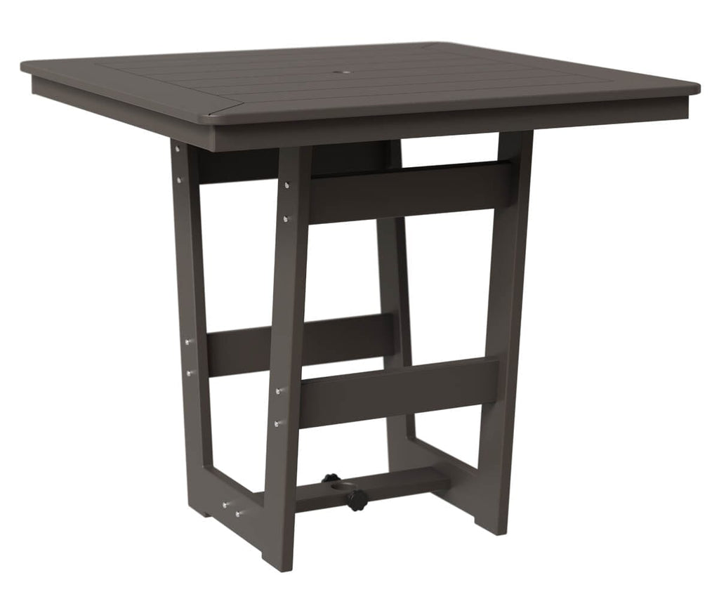 Hudson Hammered Finish 40" x 40" Square Table - Counter Height Rockwood Outdoor Furniture 