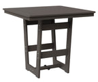 Hudson Hammered Finish 40" x 40" Square Table - Counter Height Rockwood Outdoor Furniture 