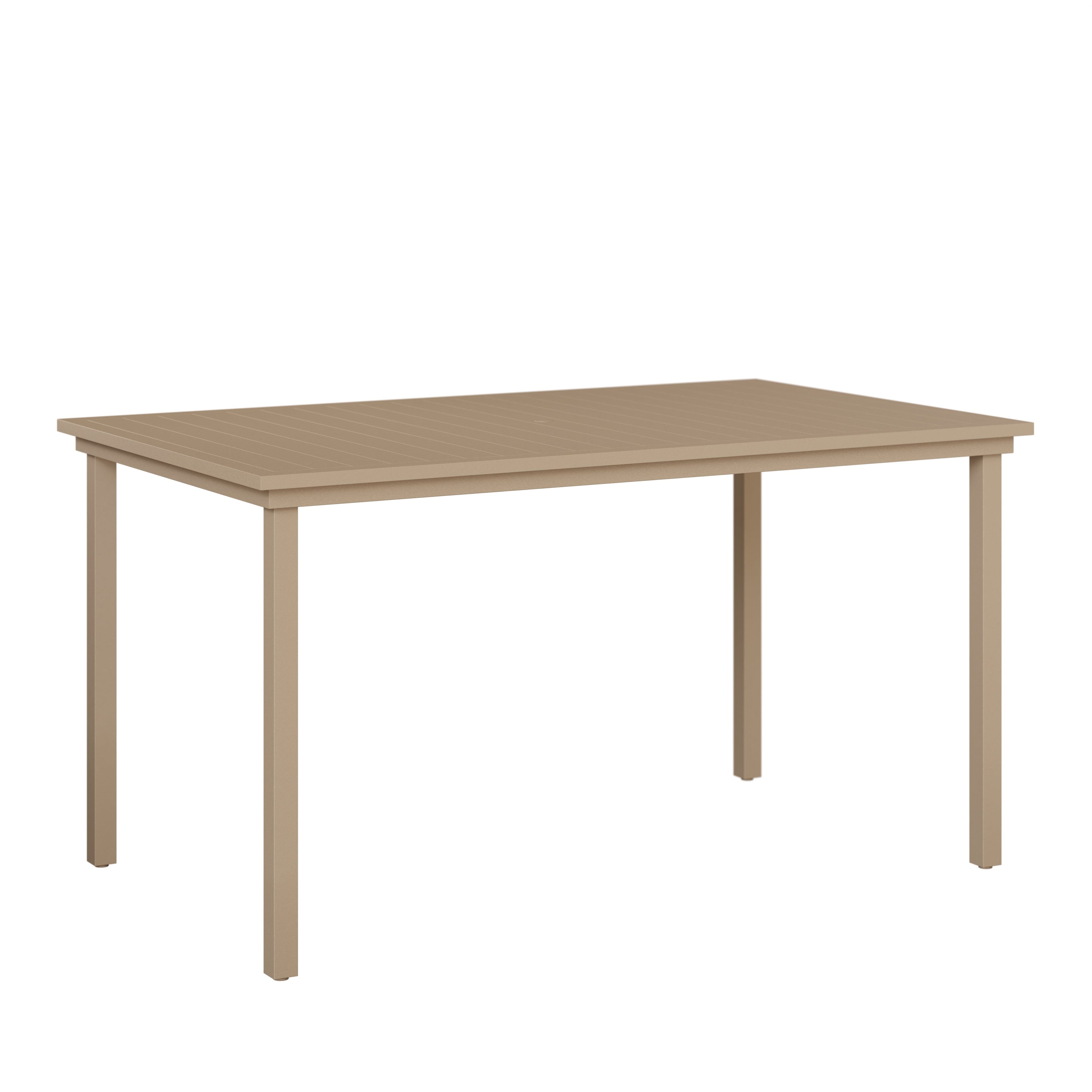 Vida 44"x73" Table - Aluminum Top Rockwood Outdoor Furniture 