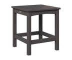 Camden End Table Rockwood Outdoor Furniture Smoke Gray 