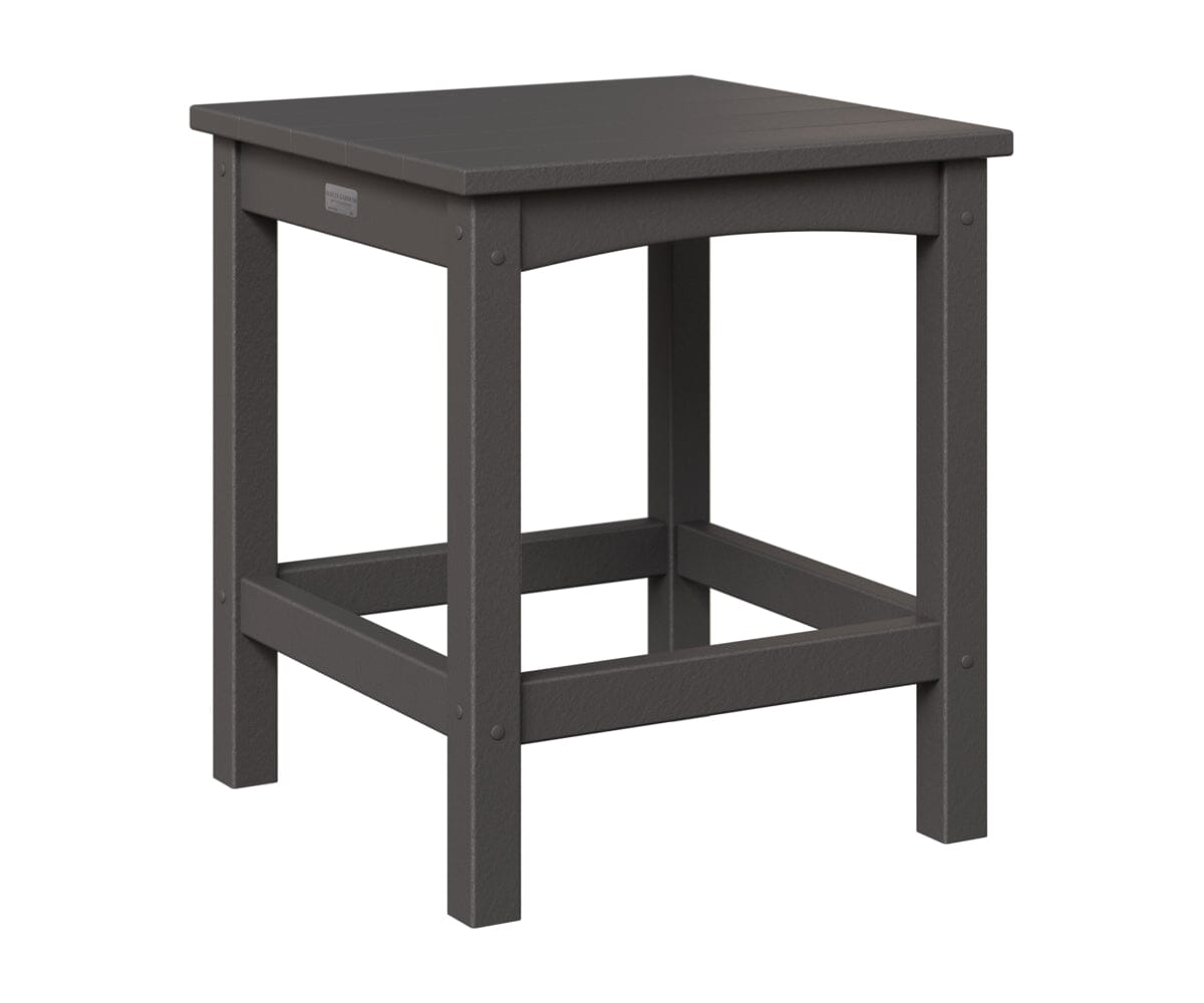 Camden End Table Rockwood Outdoor Furniture Smoke Gray 