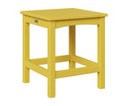 Camden End Table Rockwood Outdoor Furniture Sunburst Yellow 