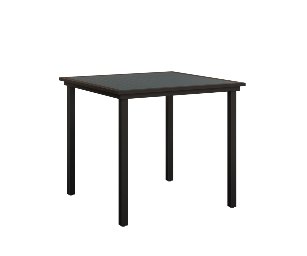 Vida 44" Square Table - Poly Top - Bar