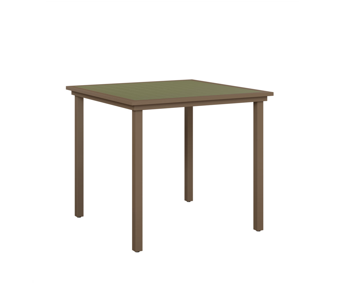 Vida 44" Square Table - Poly Top - Bar