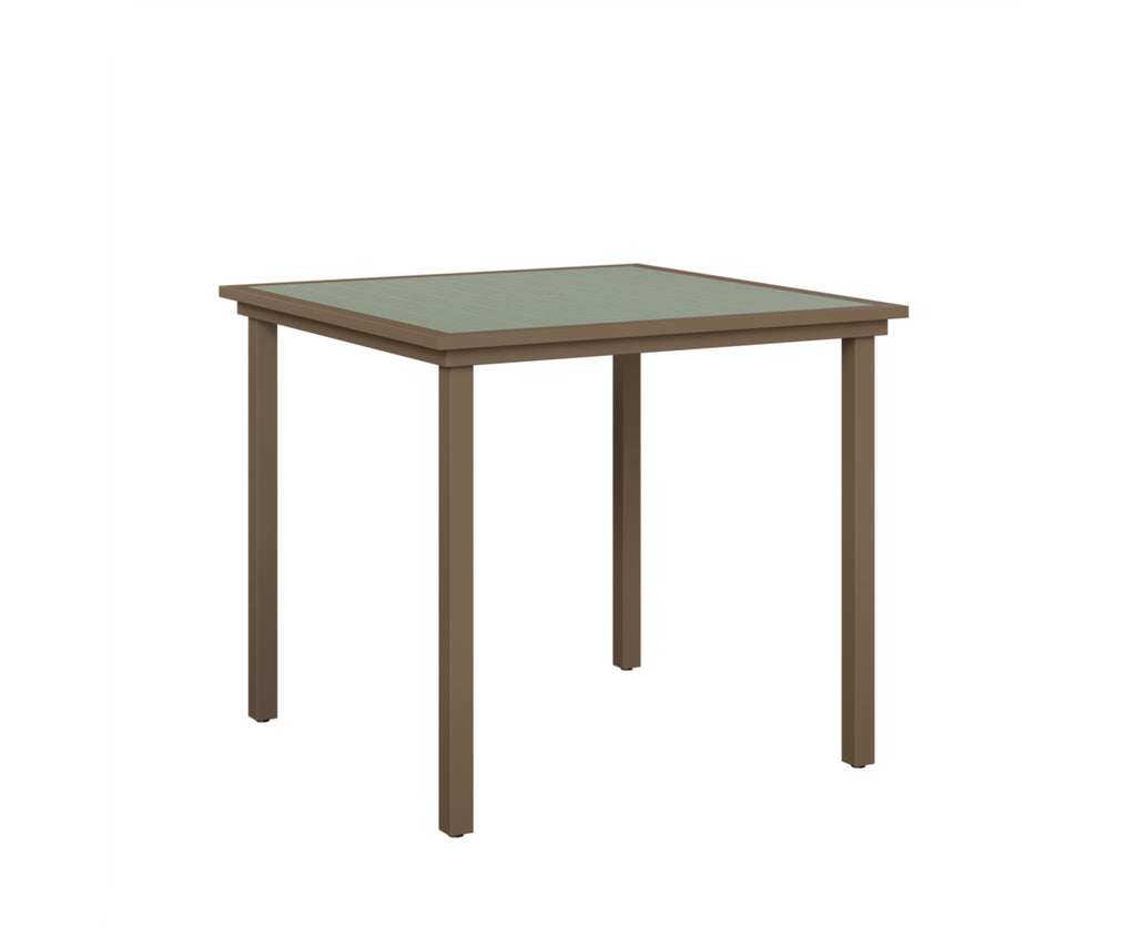 Vida 44" Square Table - Poly Top - Bar