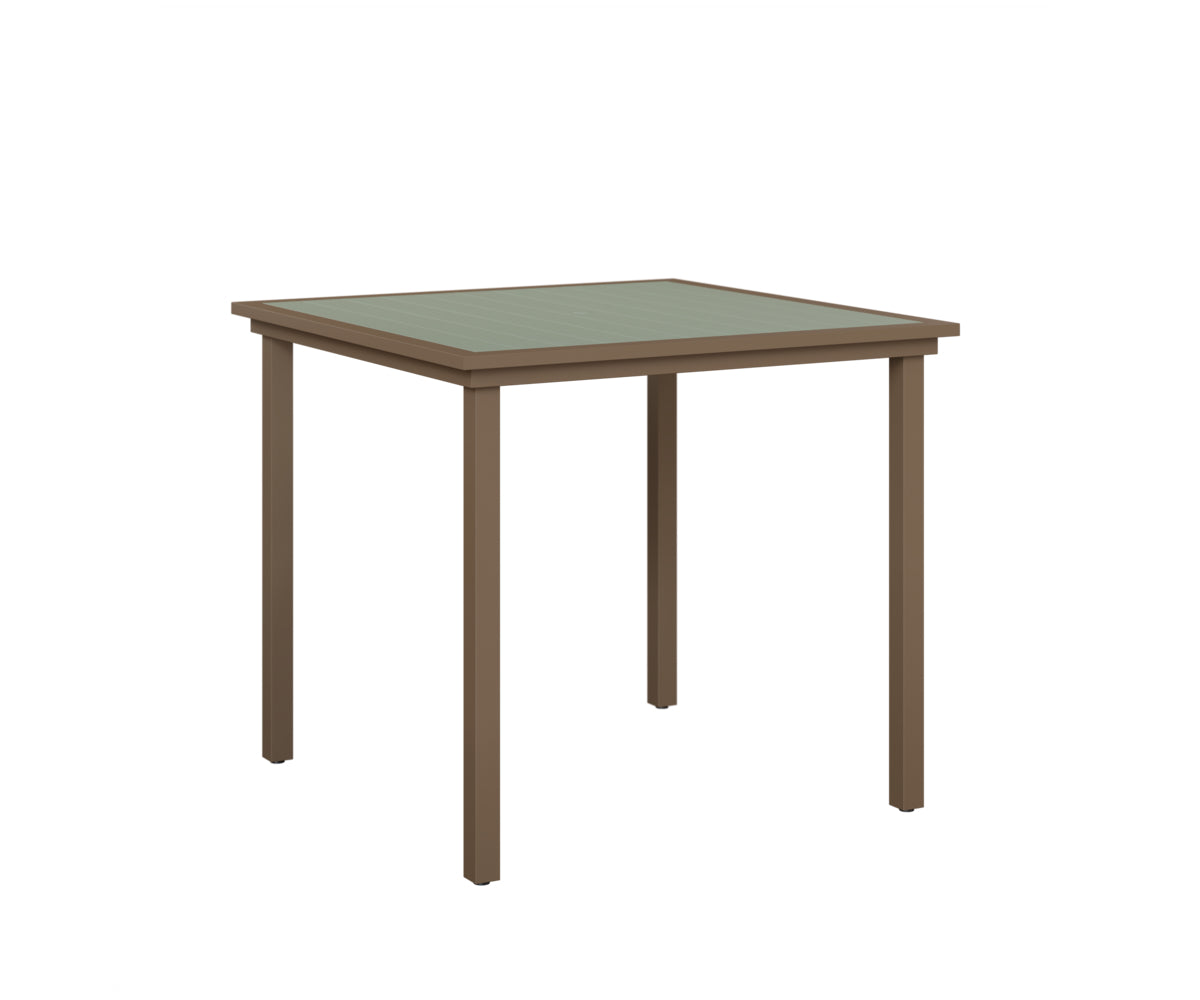 Vida 44" Square Table - Poly Top - Bar