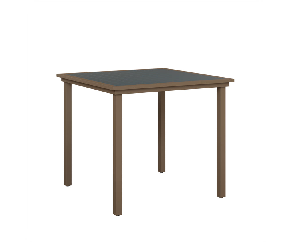 Vida 44" Square Table - Poly Top - Bar