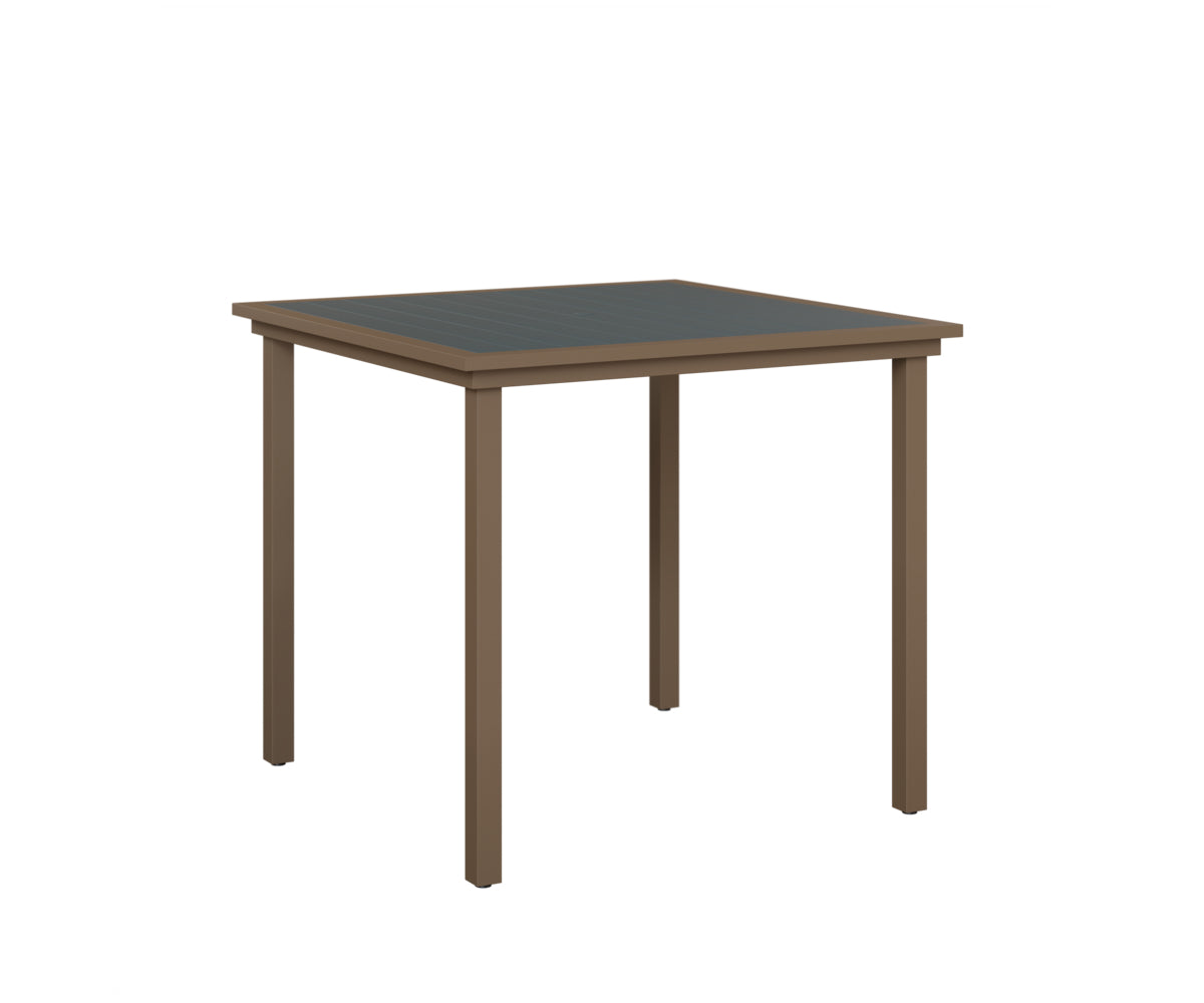 Vida 44" Square Table - Poly Top - Bar