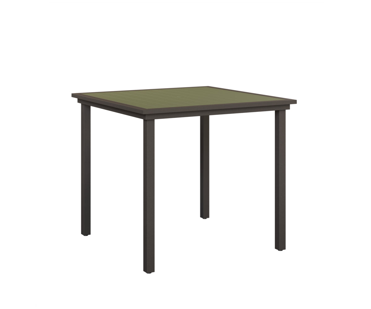 Vida 44" Square Table - Poly Top - Bar