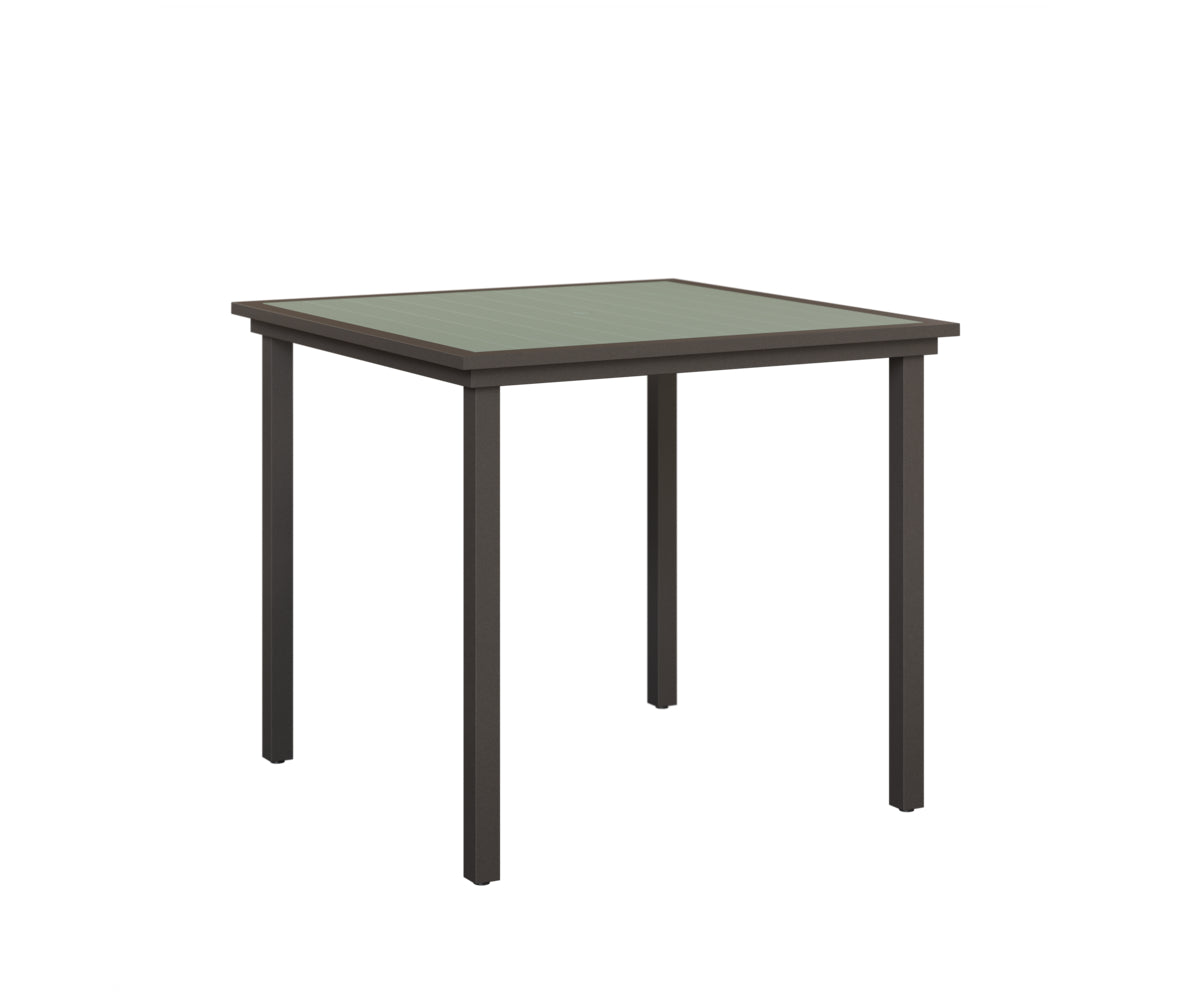 Vida 44" Square Table - Poly Top - Bar