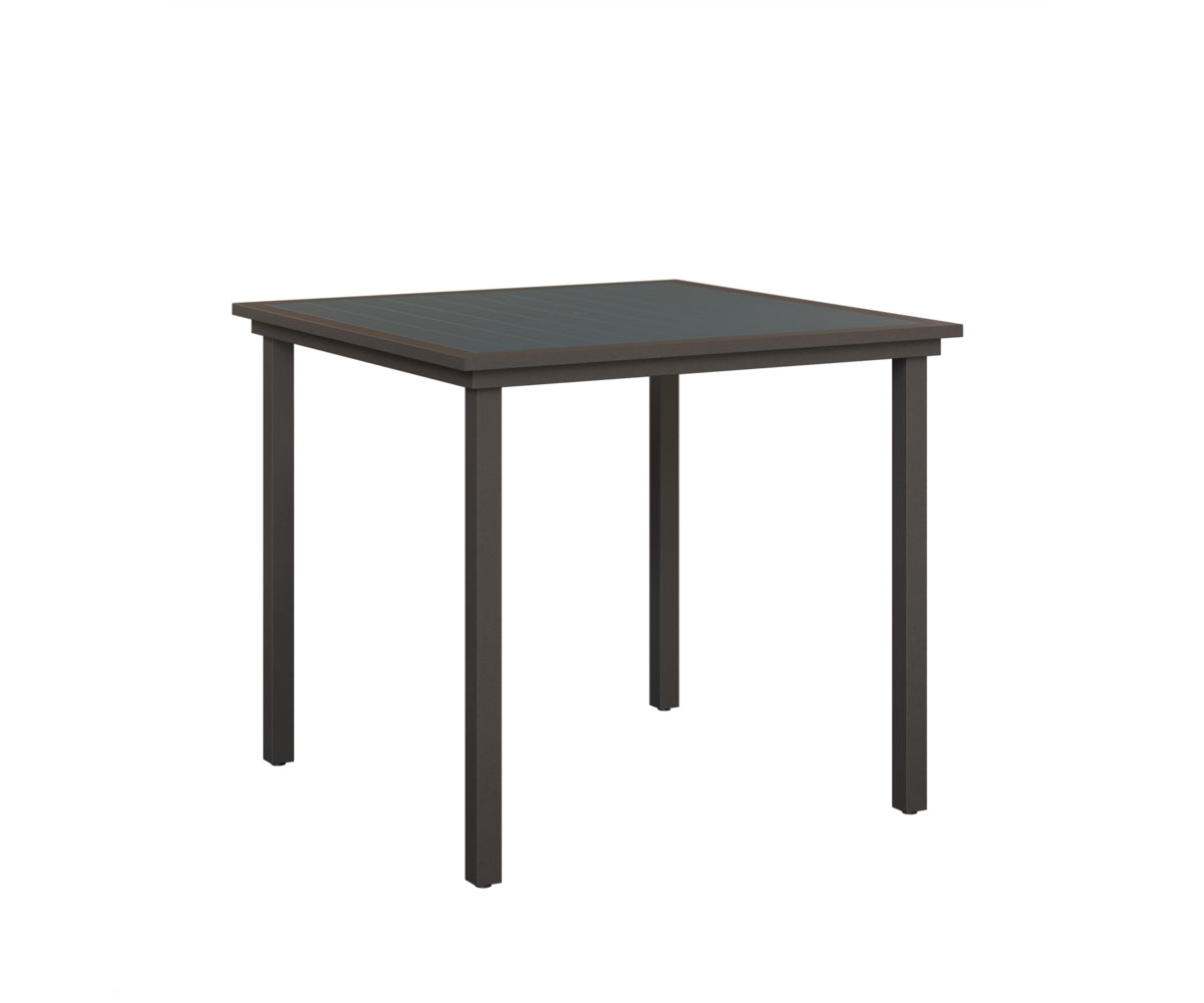 Vida 44" Square Table - Poly Top - Bar