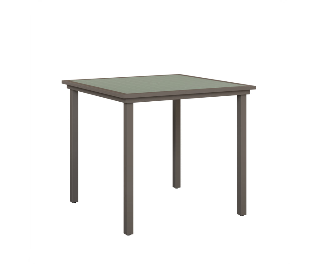 Vida 44" Square Table - Poly Top - Bar