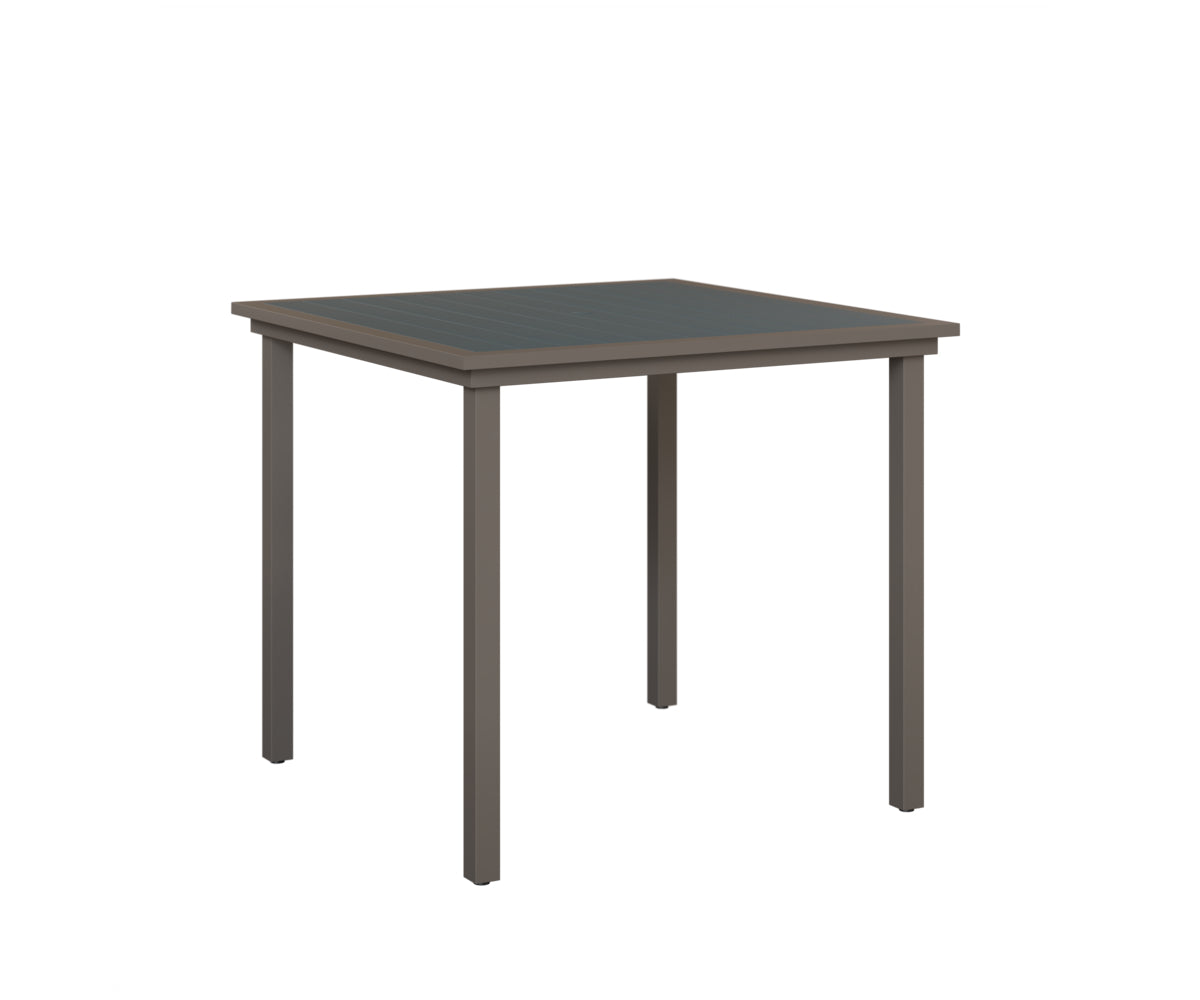 Vida 44" Square Table - Poly Top - Bar