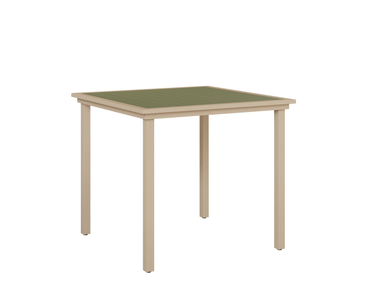 Vida 44" Square Table - Poly Top - Bar
