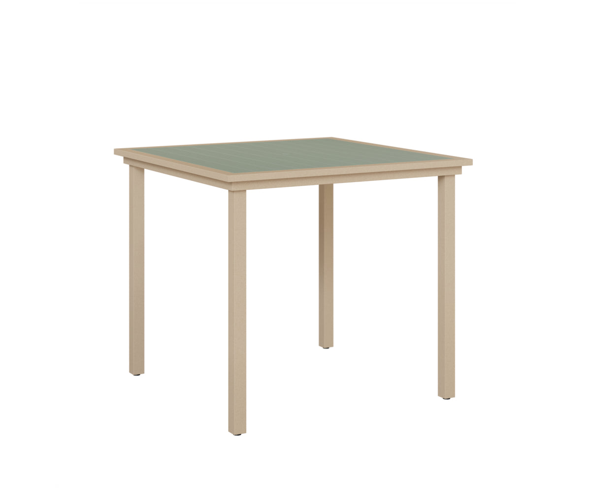Vida 44" Square Table - Poly Top - Bar