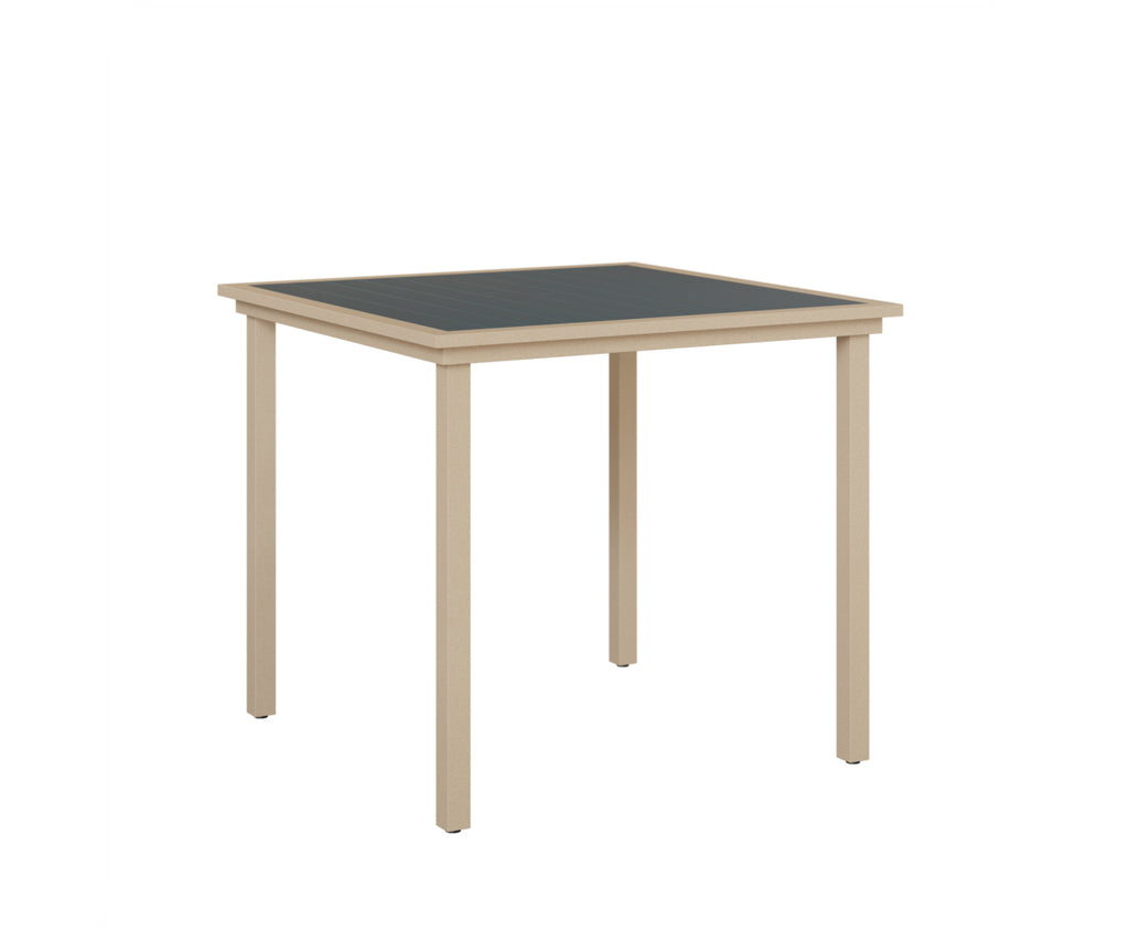 Vida 44" Square Table - Poly Top - Bar
