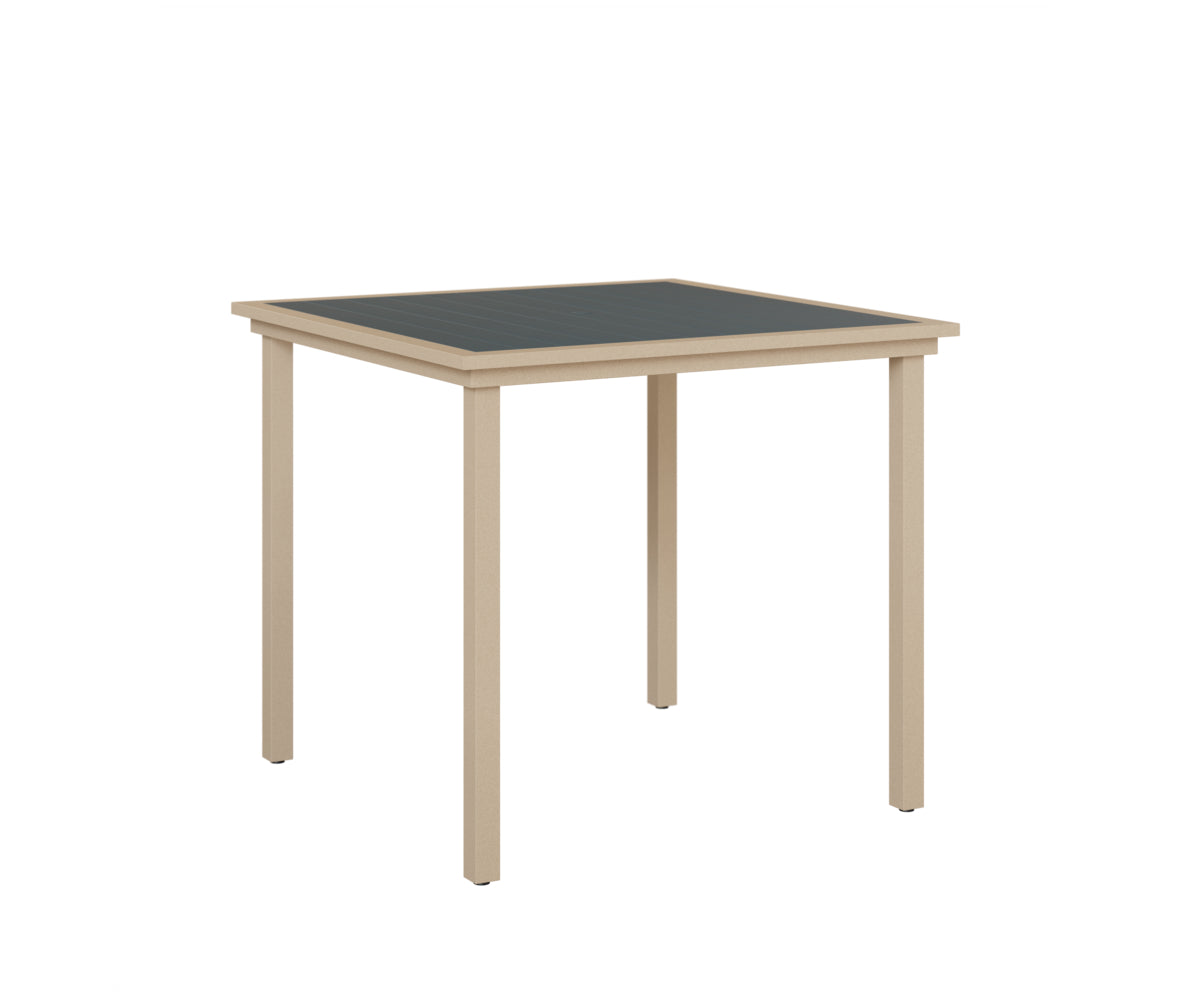 Vida 44" Square Table - Poly Top - Bar