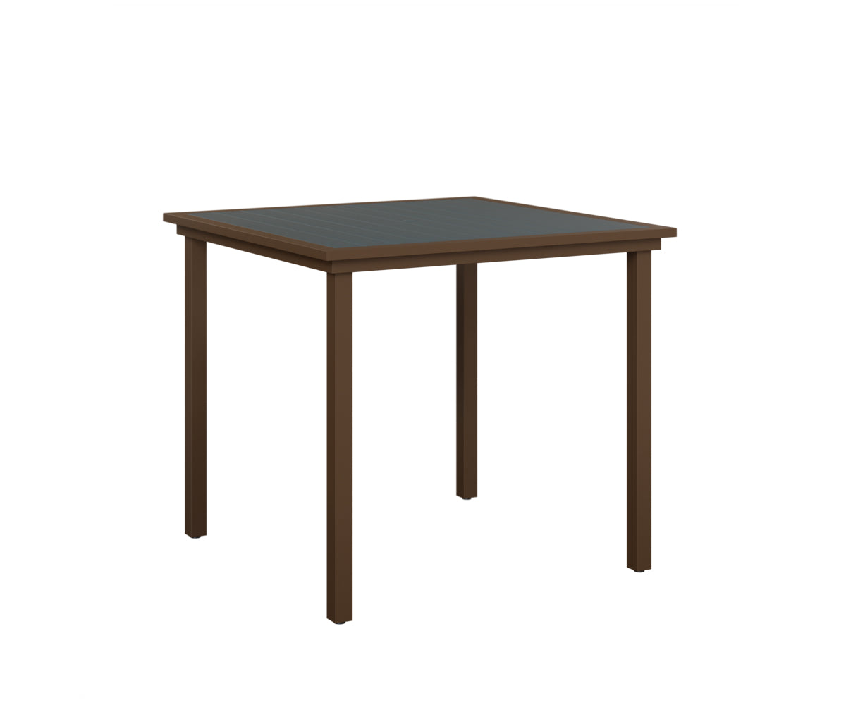 Vida 44" Square Table - Poly Top - Bar